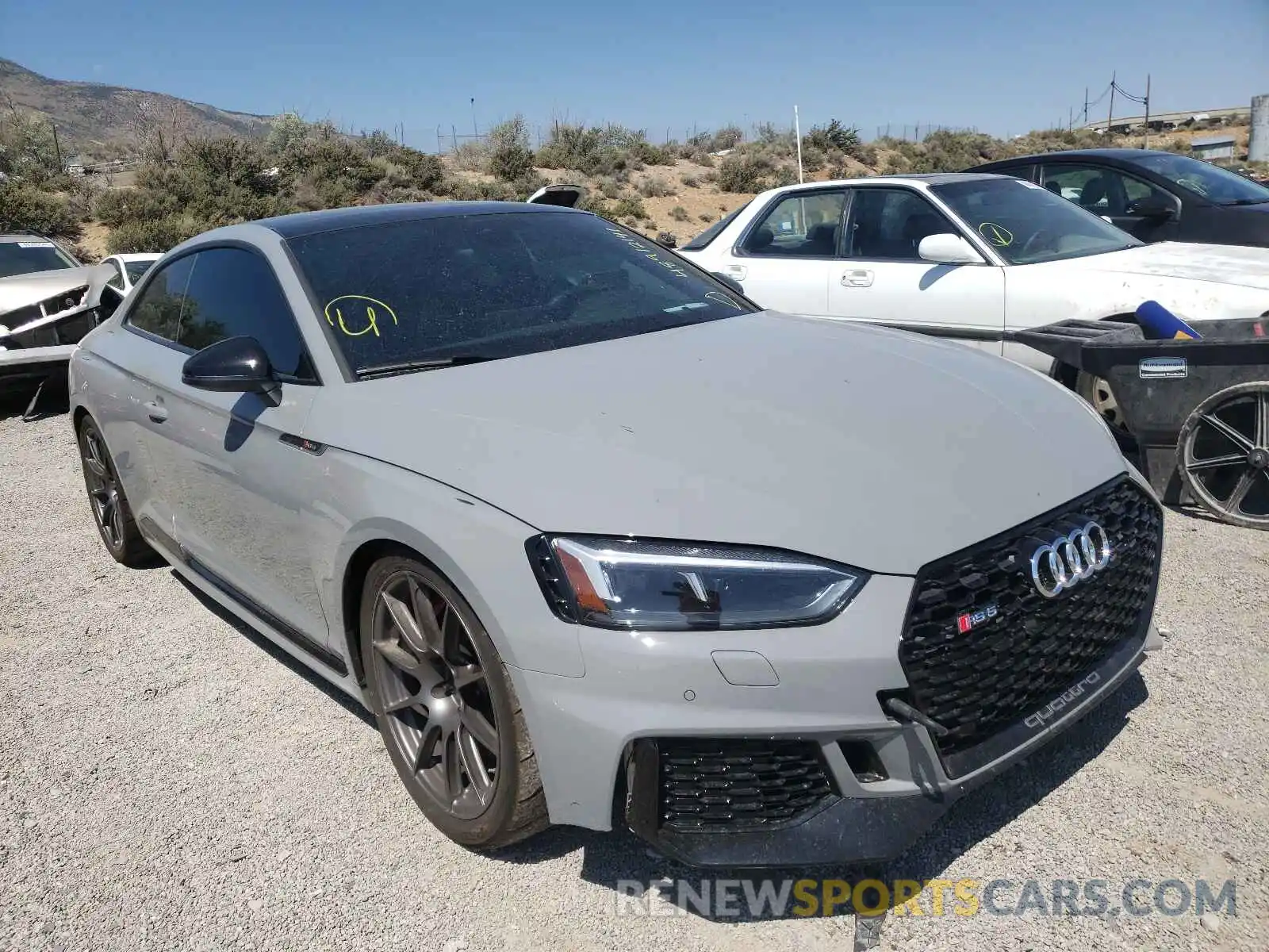 1 Photograph of a damaged car WUAPWAF54KA907971 AUDI S5/RS5 2019