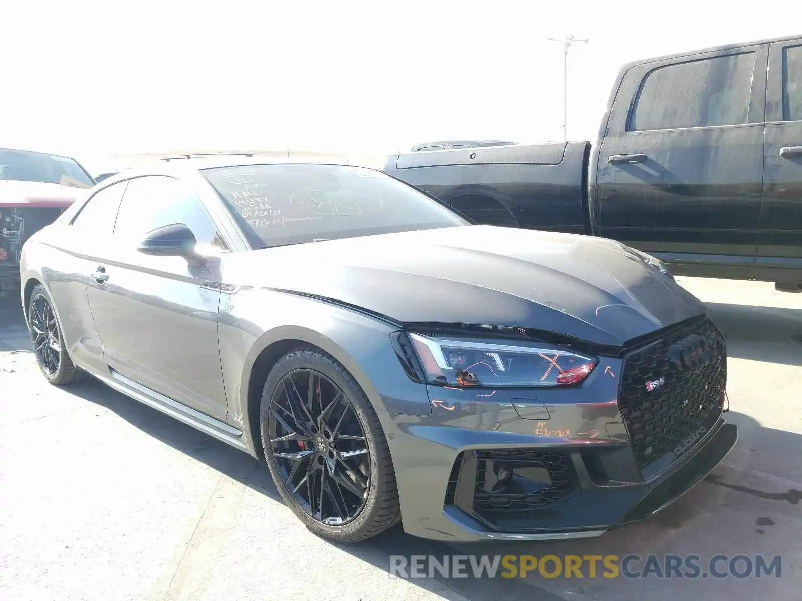 1 Photograph of a damaged car WUAPWAF56KA908099 AUDI S5/RS5 2019