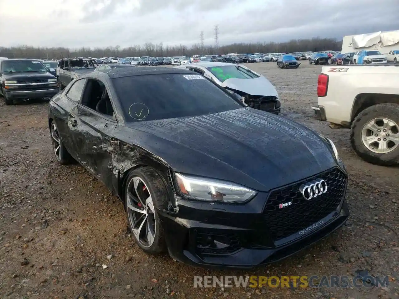 1 Photograph of a damaged car WUAPWAF57KA902246 AUDI S5/RS5 2019