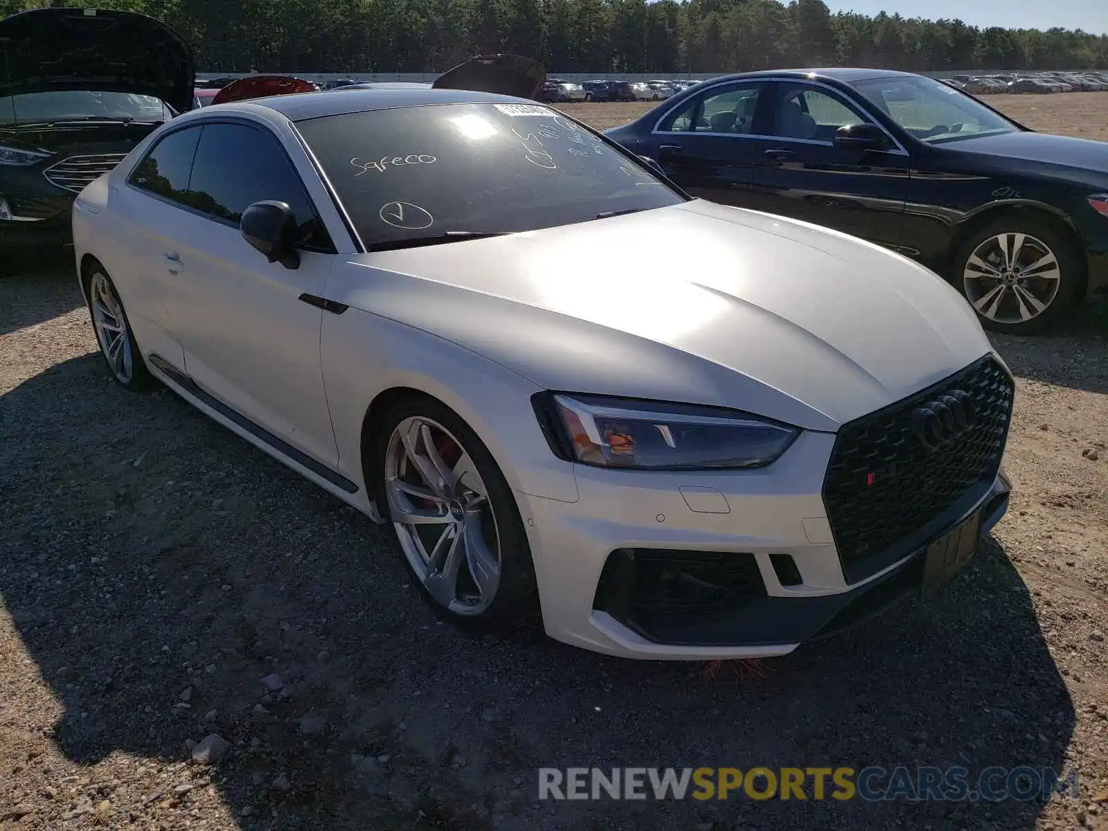 1 Photograph of a damaged car WUAPWAF58KA902255 AUDI S5/RS5 2019