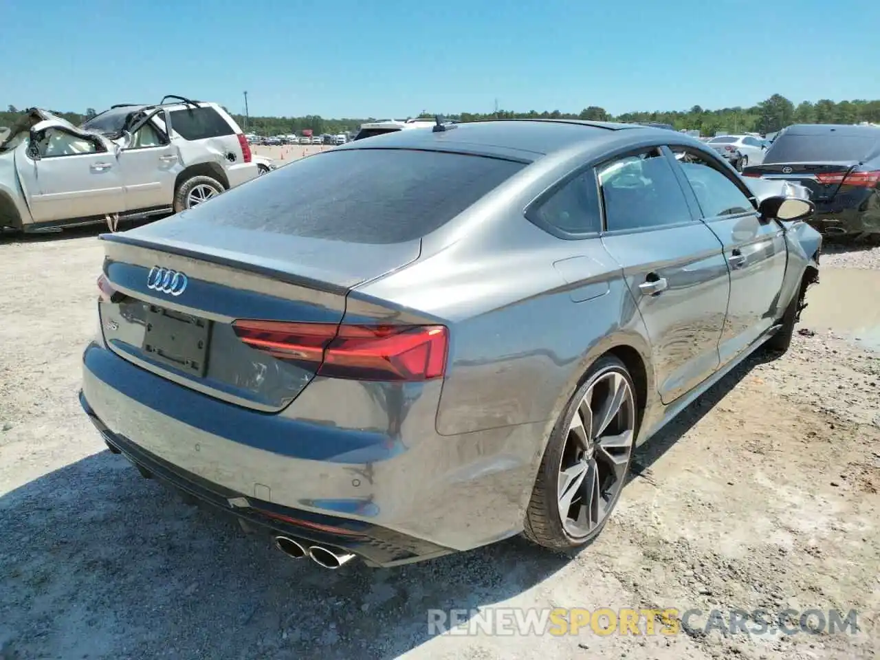 4 Фотография поврежденного автомобиля WAUB4CF53LA020269 AUDI S5/RS5 2020