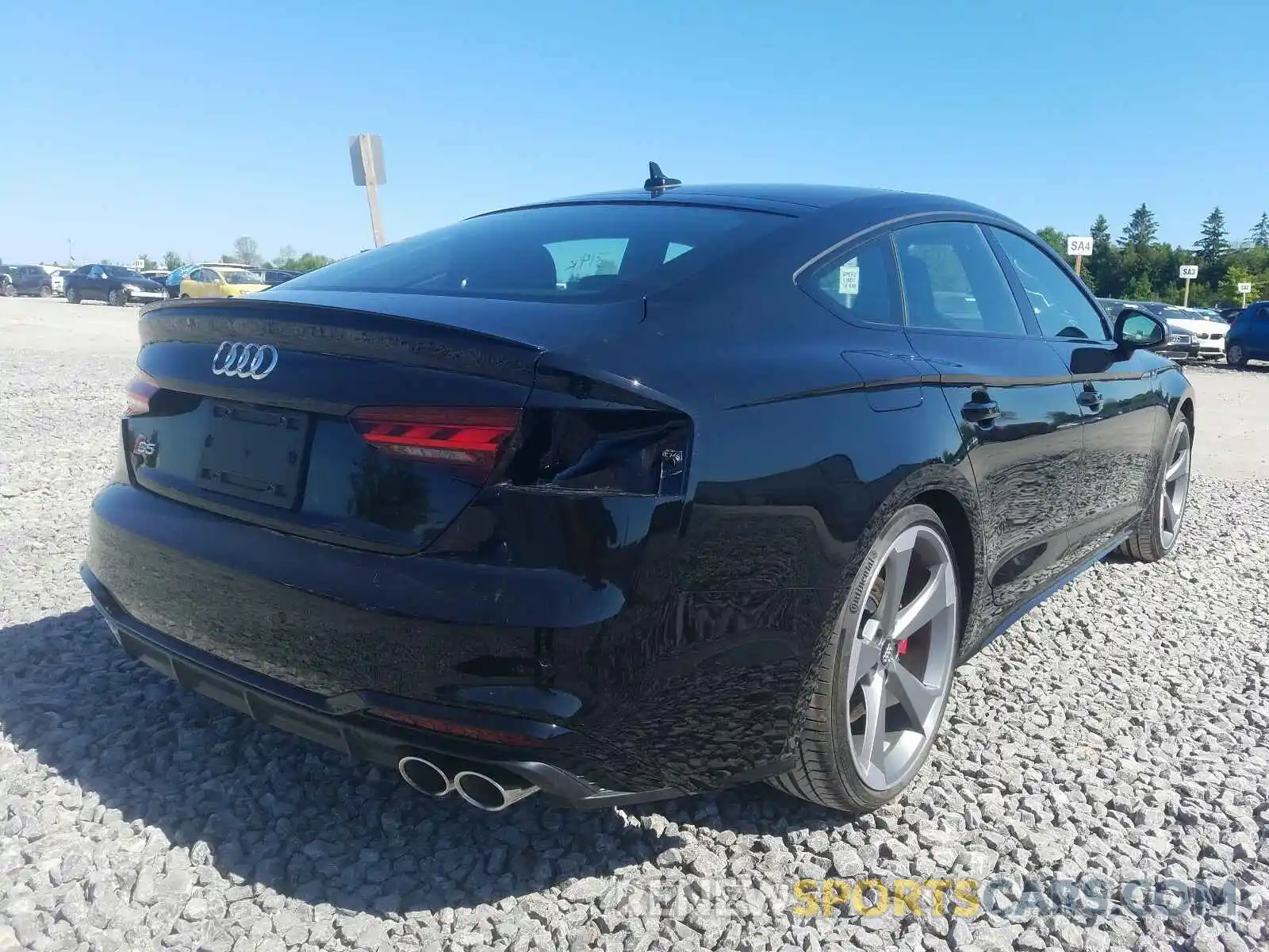 4 Фотография поврежденного автомобиля WAUB4CF55LA007703 AUDI S5/RS5 2020