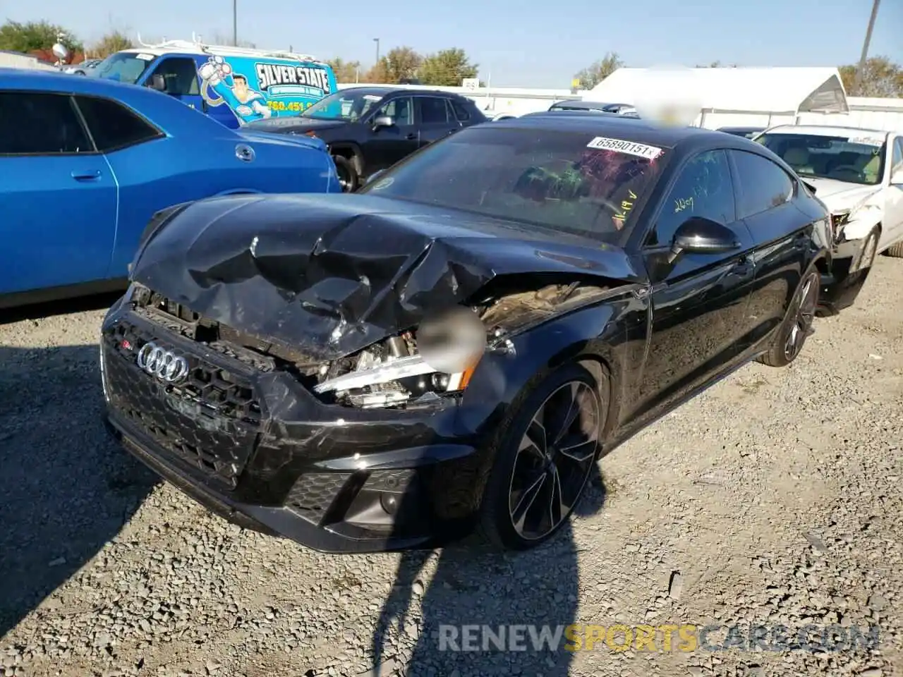 2 Photograph of a damaged car WAUC4CF51LA005869 AUDI S5/RS5 2020