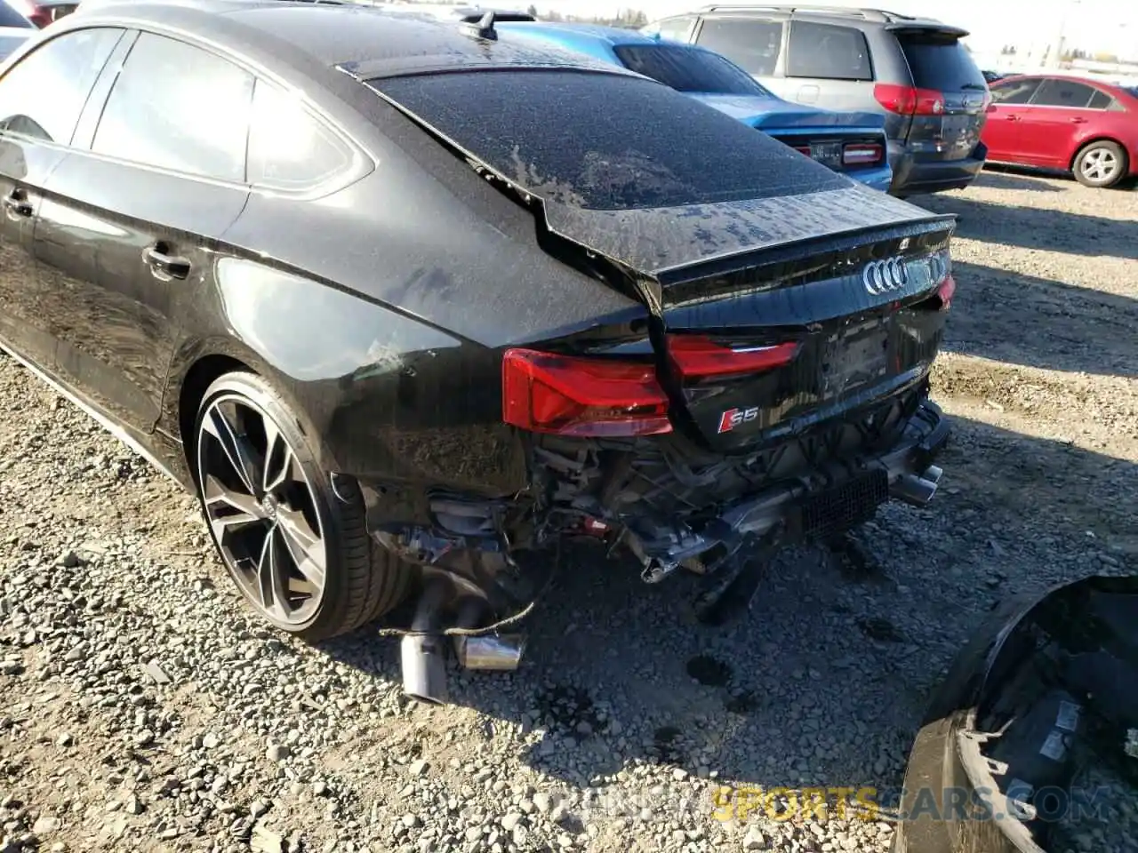 9 Photograph of a damaged car WAUC4CF51LA005869 AUDI S5/RS5 2020