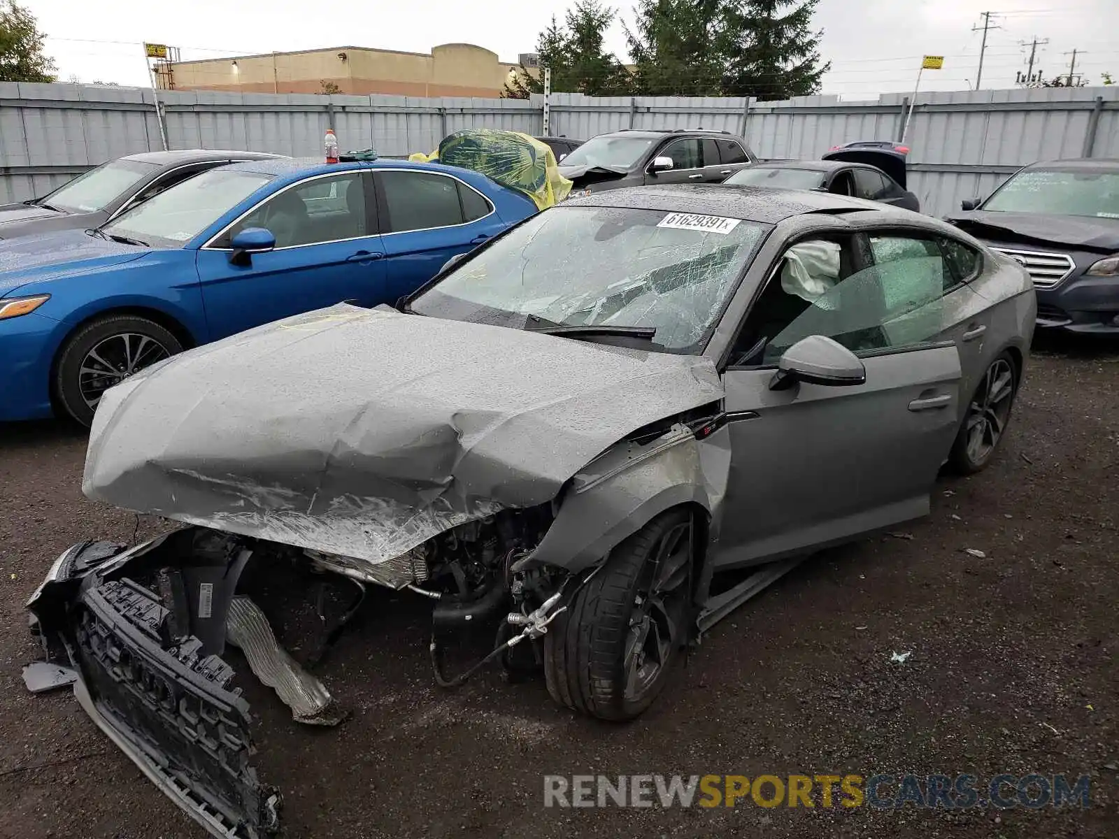 2 Photograph of a damaged car WAUA4CF50MA038161 AUDI S5/RS5 2021