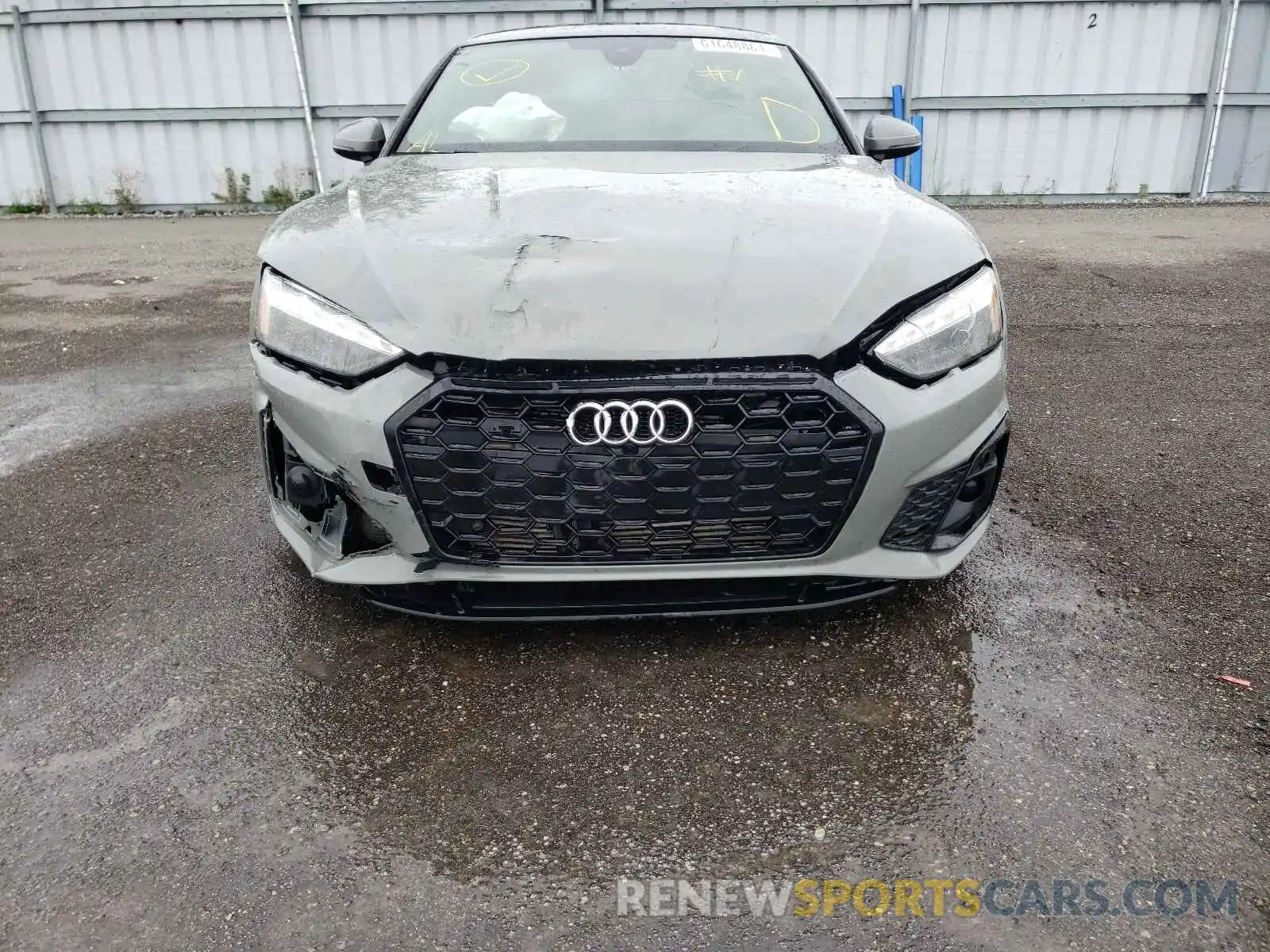 9 Photograph of a damaged car WAUA4CF55MA013675 AUDI S5/RS5 2021