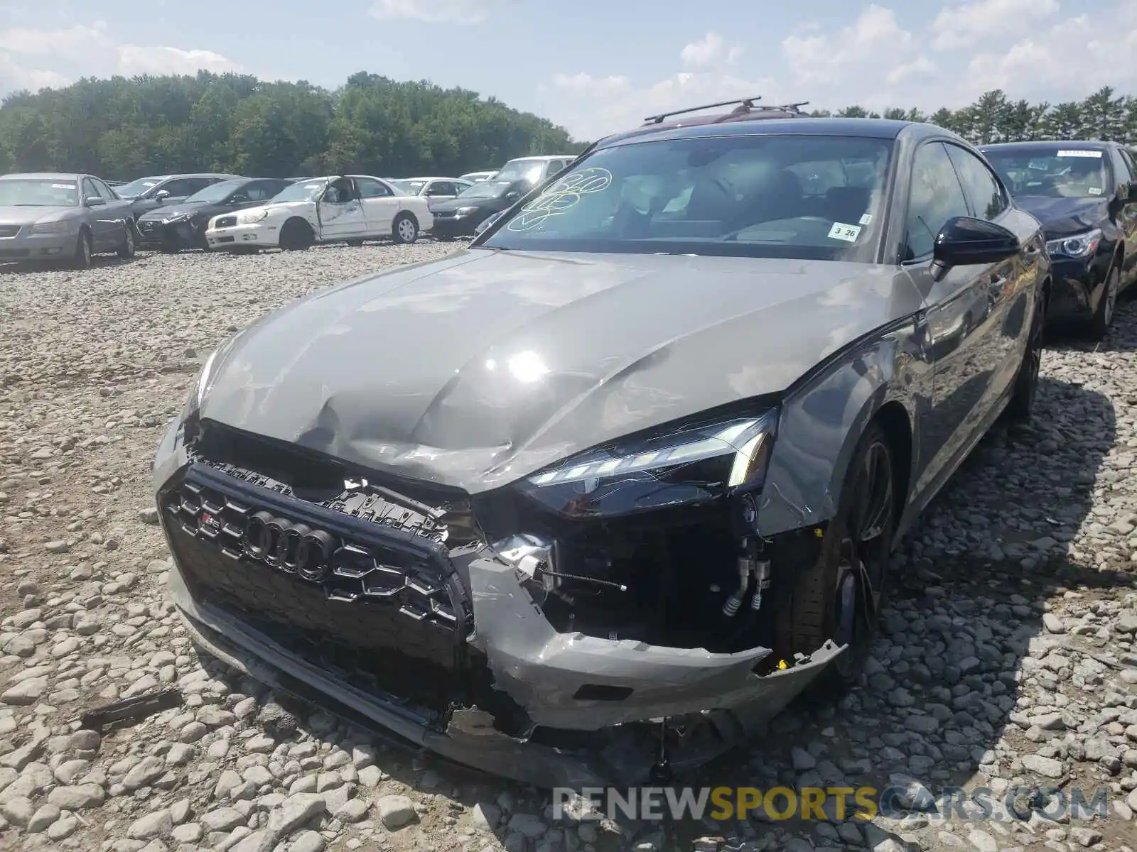 2 Photograph of a damaged car WAUB4CF53MA023576 AUDI S5/RS5 2021