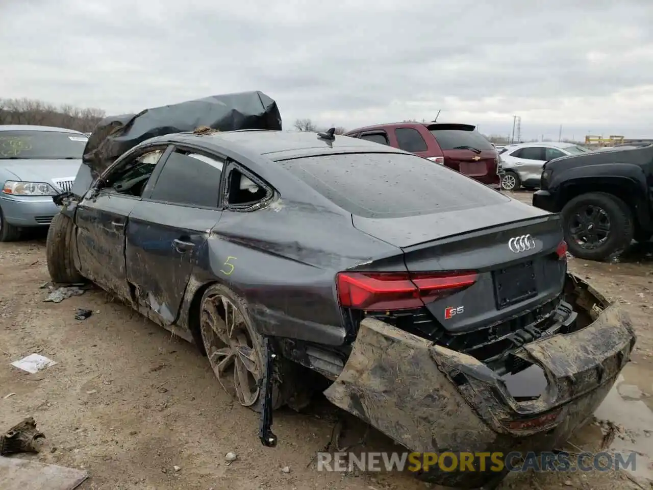 3 Photograph of a damaged car WAUB4CF57MA030272 AUDI S5/RS5 2021