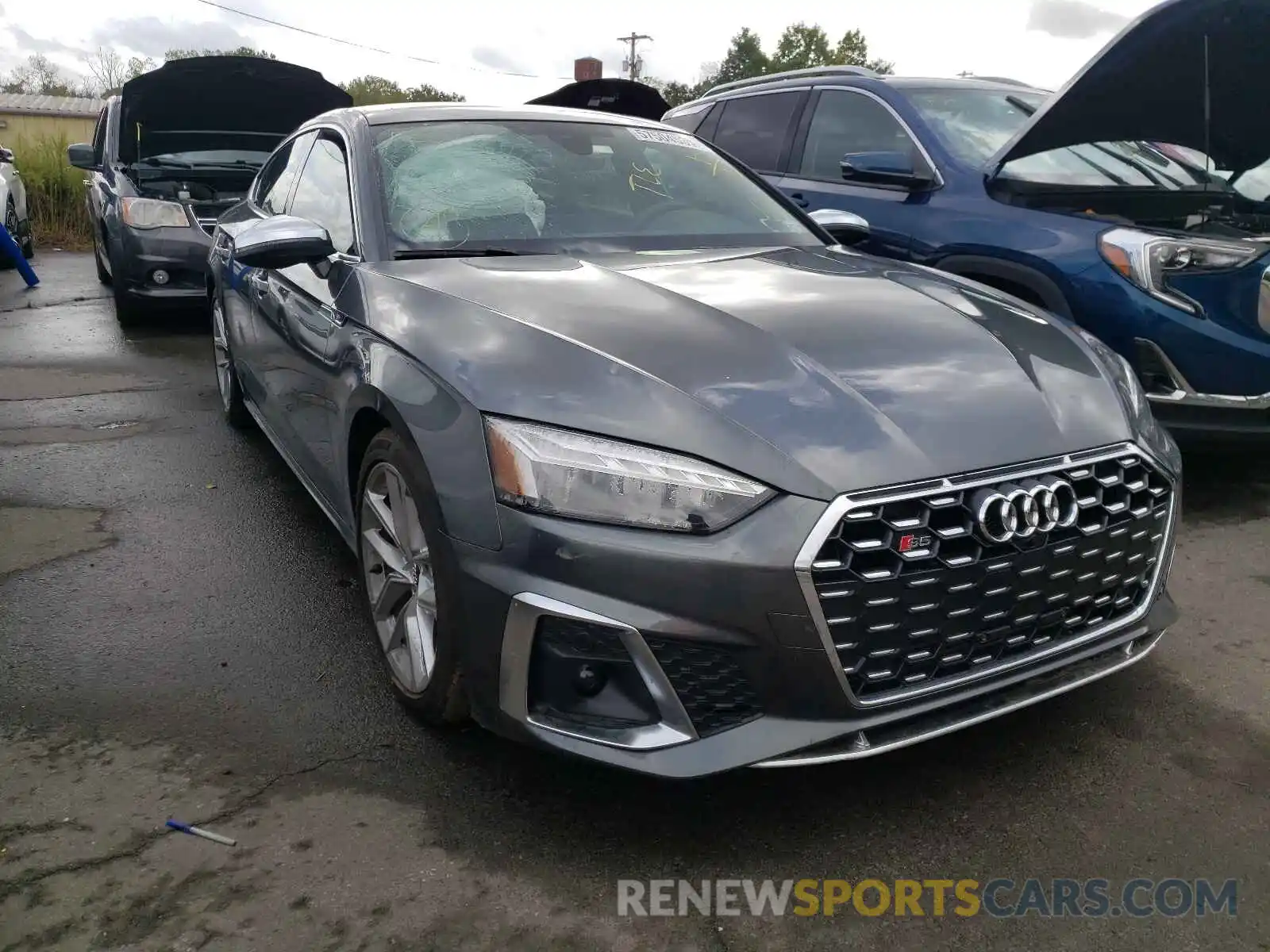 1 Photograph of a damaged car WAUC4CF50MA015343 AUDI S5/RS5 2021