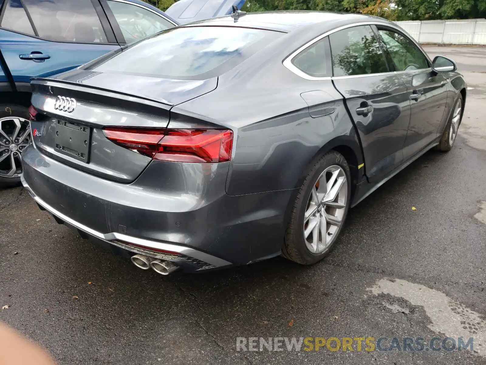 4 Photograph of a damaged car WAUC4CF50MA015343 AUDI S5/RS5 2021