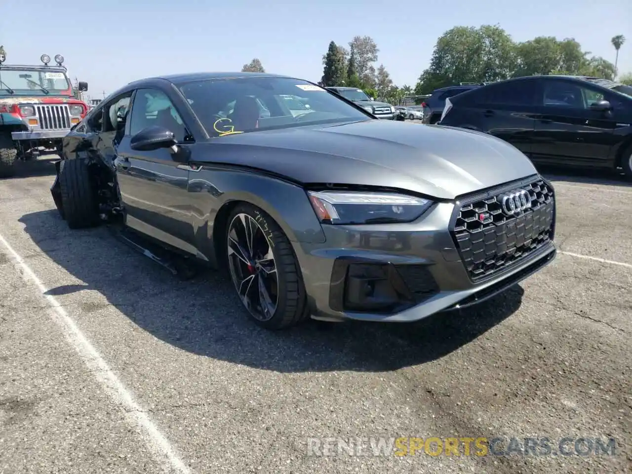 1 Photograph of a damaged car WAUC4CF52MA022942 AUDI S5/RS5 2021