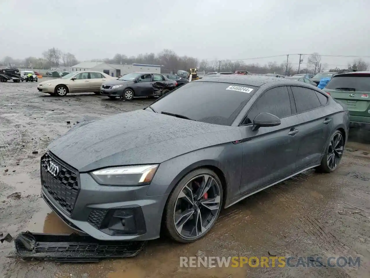 1 Photograph of a damaged car WAUC4CF55MA008534 AUDI S5/RS5 2021