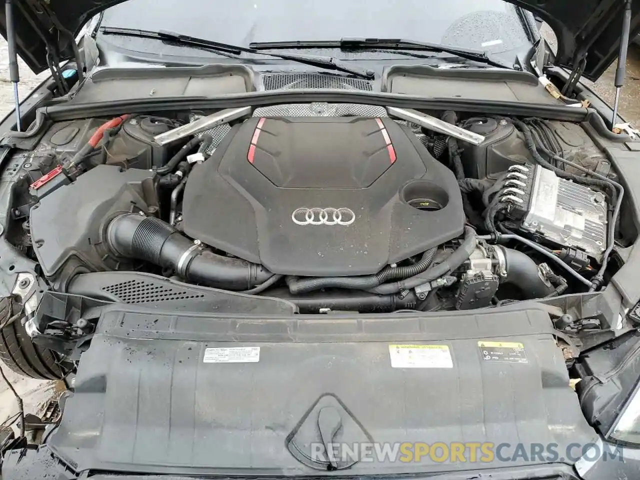 11 Фотография поврежденного автомобиля WAUC4CF55MA008534 AUDI S5/RS5 2021