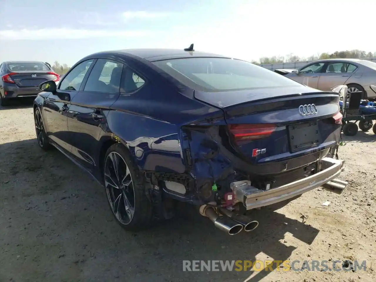 3 Photograph of a damaged car WAUC4CF56MA026718 AUDI S5/RS5 2021