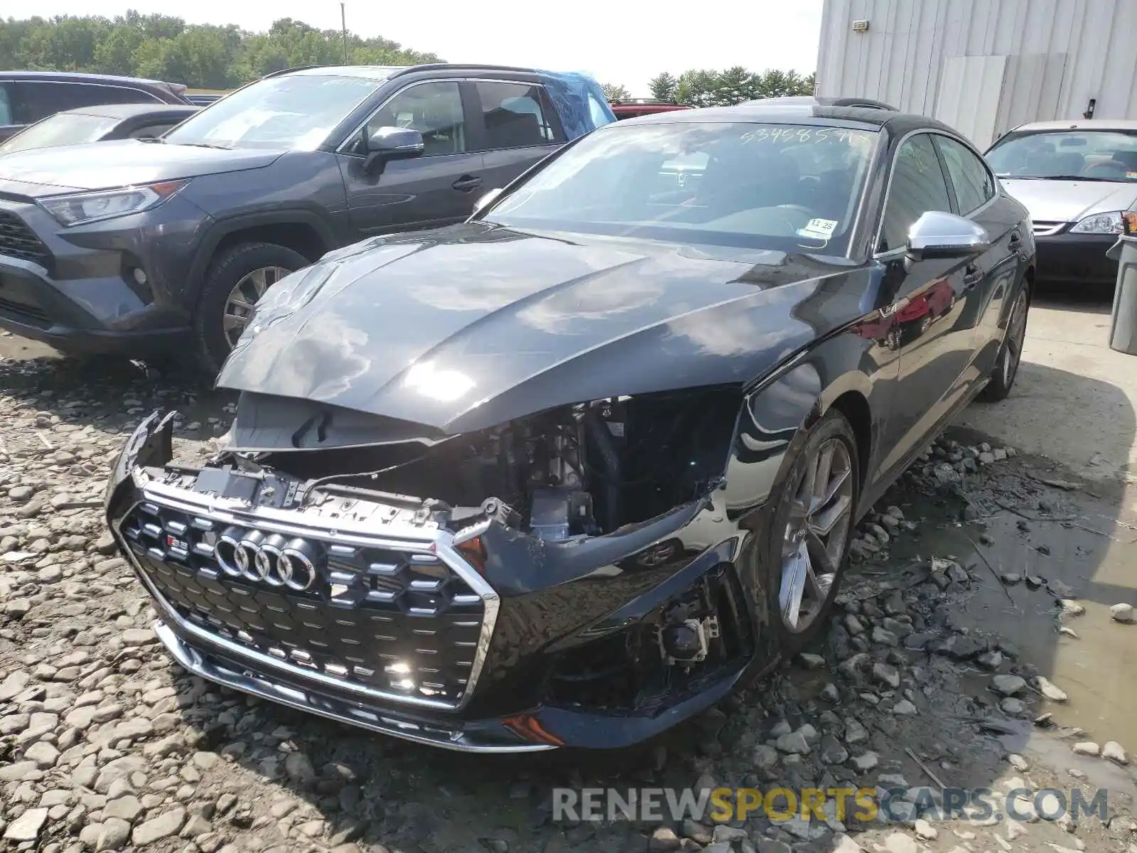 2 Photograph of a damaged car WAUC4CF57MA011791 AUDI S5/RS5 2021