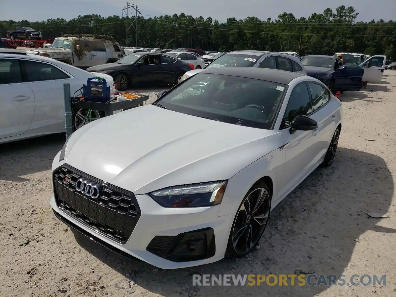 2 Photograph of a damaged car WAUC4CF58MA044721 AUDI S5/RS5 2021