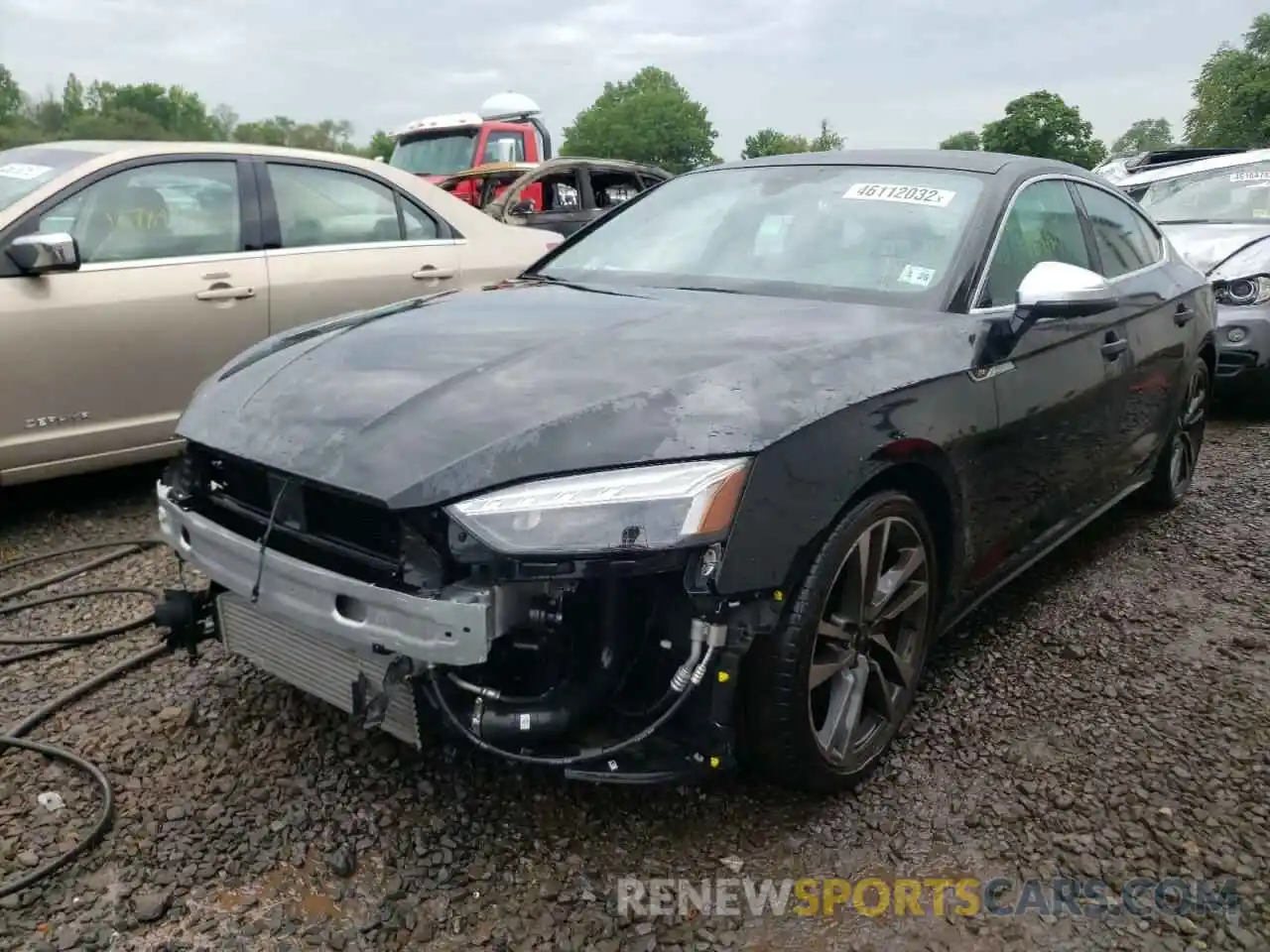 2 Photograph of a damaged car WAUC4CF59MA026731 AUDI S5/RS5 2021