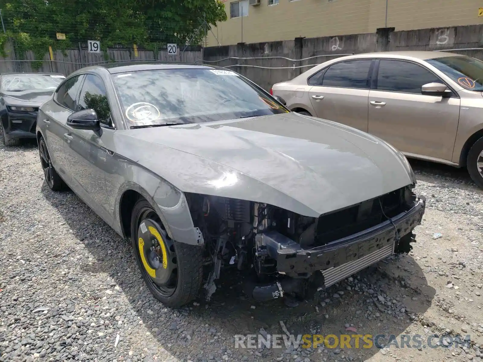 1 Photograph of a damaged car WAUC4CF5XMA032392 AUDI S5/RS5 2021