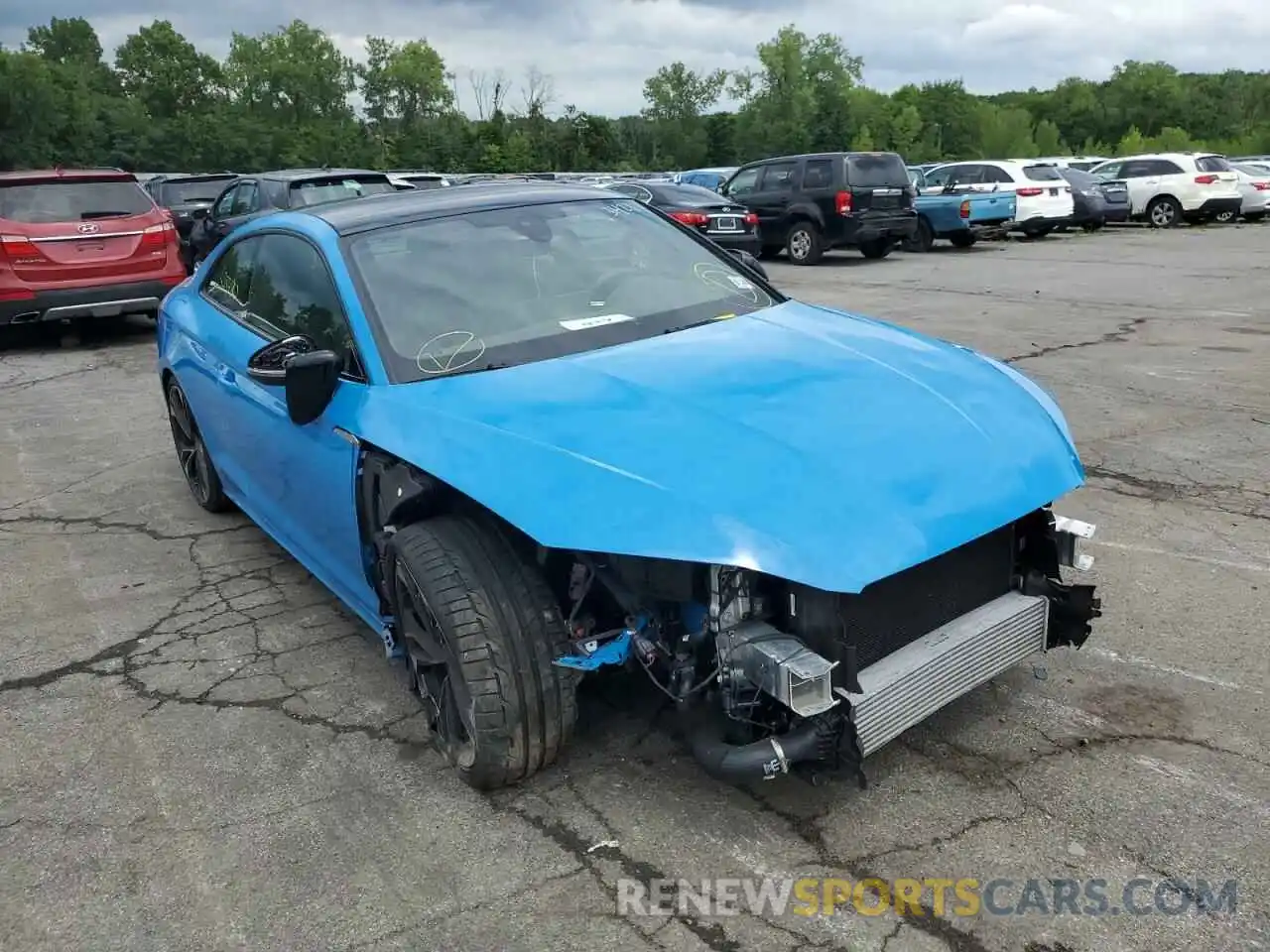 1 Photograph of a damaged car WAUP4AF54MA023421 AUDI S5/RS5 2021