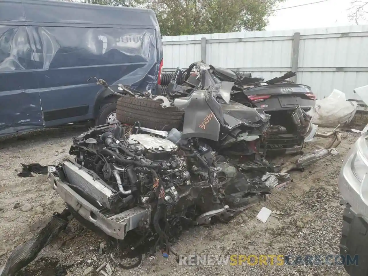 2 Photograph of a damaged car WAUP4AF58MA043798 AUDI S5/RS5 2021