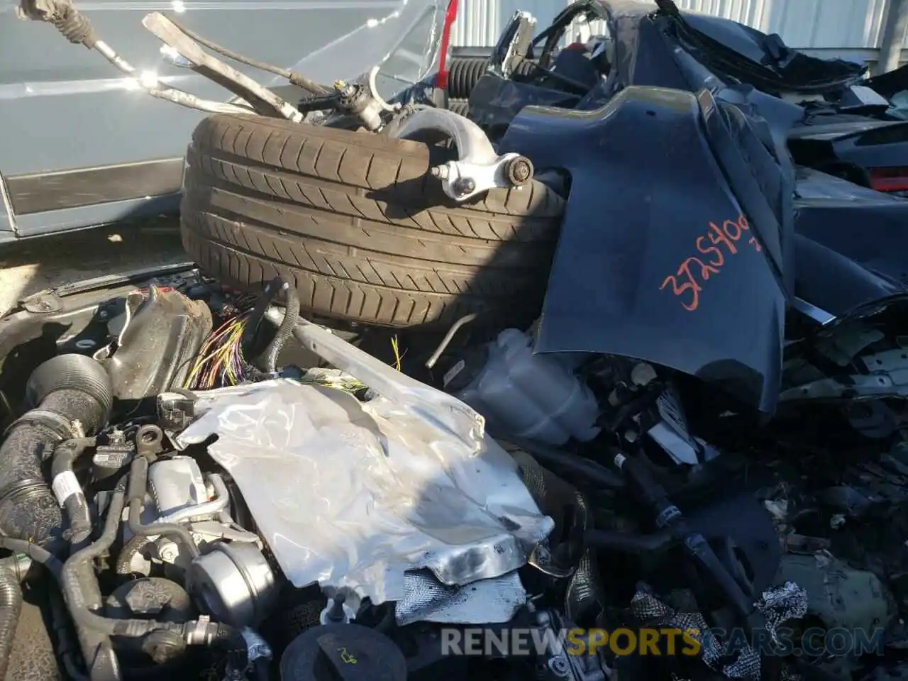 8 Photograph of a damaged car WAUP4AF58MA043798 AUDI S5/RS5 2021