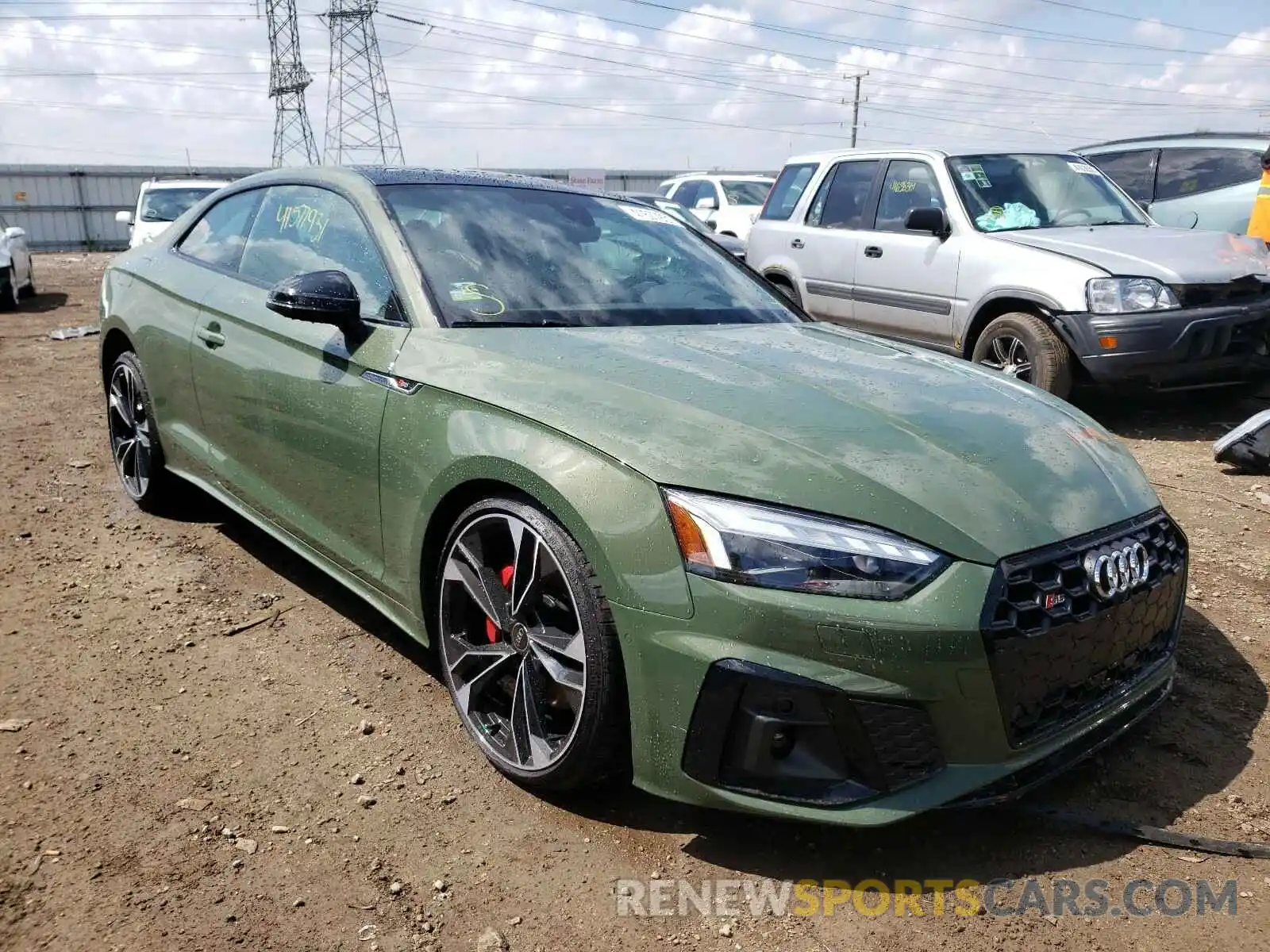 1 Photograph of a damaged car WAUR4AF51MA024373 AUDI S5/RS5 2021