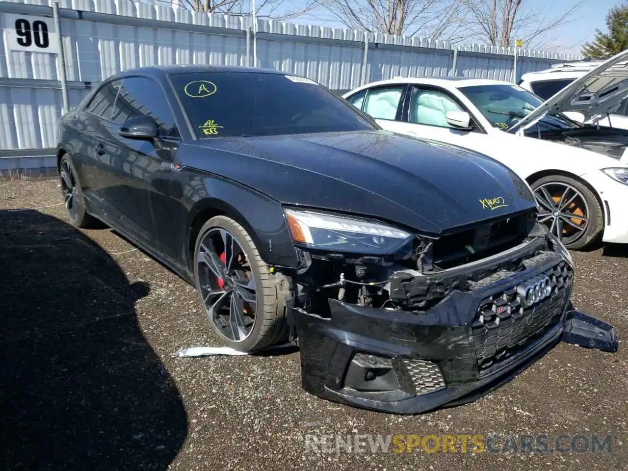 1 Photograph of a damaged car WAUR4AF57MA027696 AUDI S5/RS5 2021