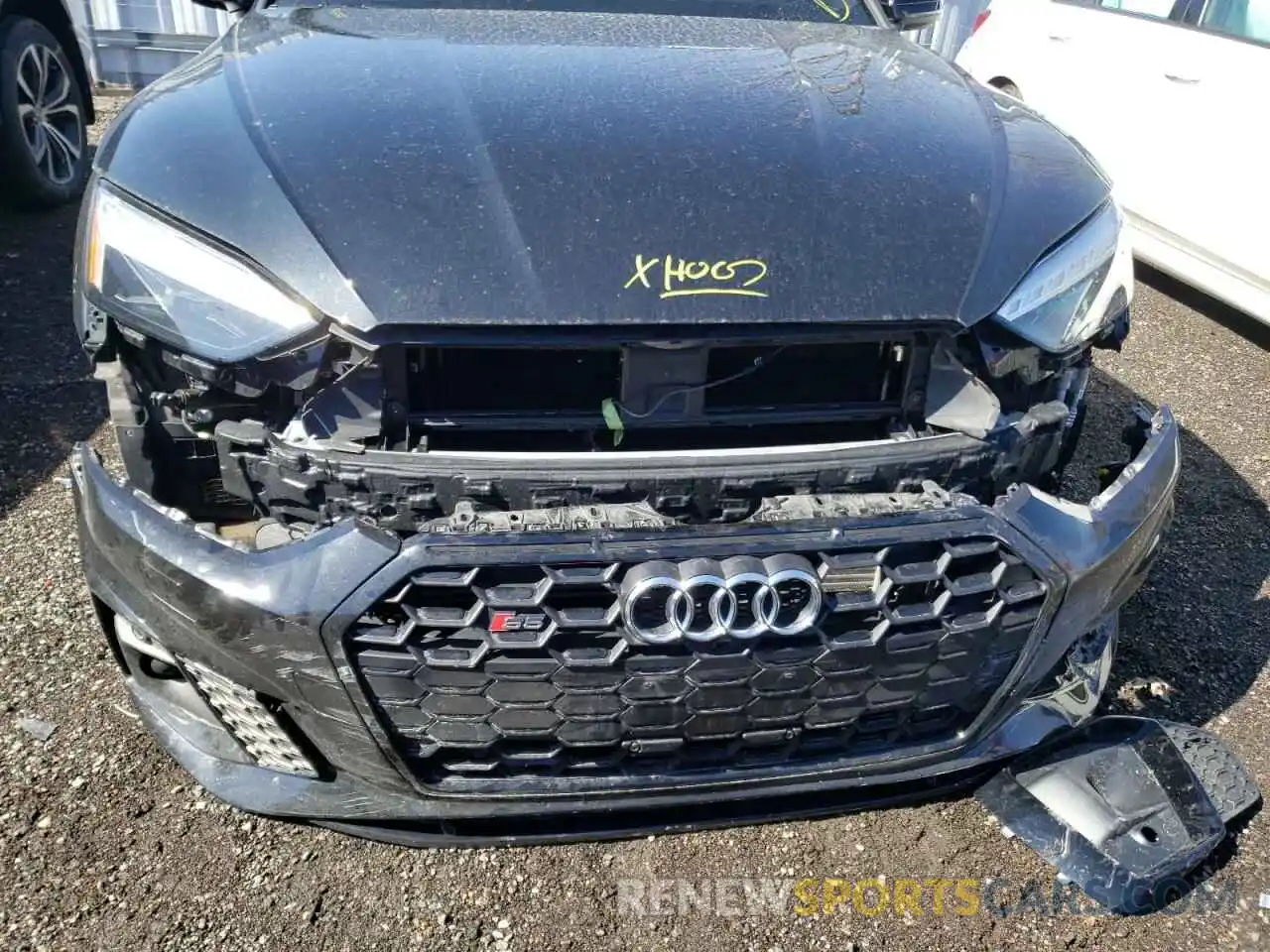 9 Photograph of a damaged car WAUR4AF57MA027696 AUDI S5/RS5 2021