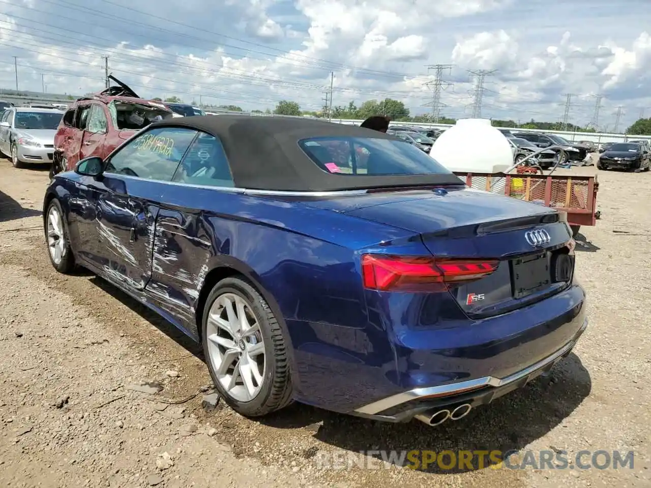 3 Photograph of a damaged car WAUW4GF57MN005034 AUDI S5/RS5 2021