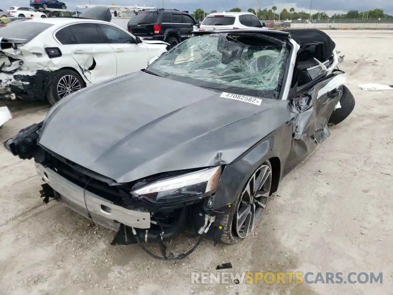 2 Photograph of a damaged car WAUY4GF5XMN000967 AUDI S5/RS5 2021