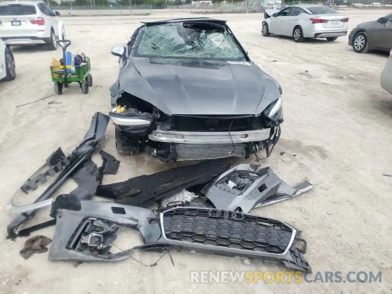 9 Photograph of a damaged car WAUY4GF5XMN000967 AUDI S5/RS5 2021