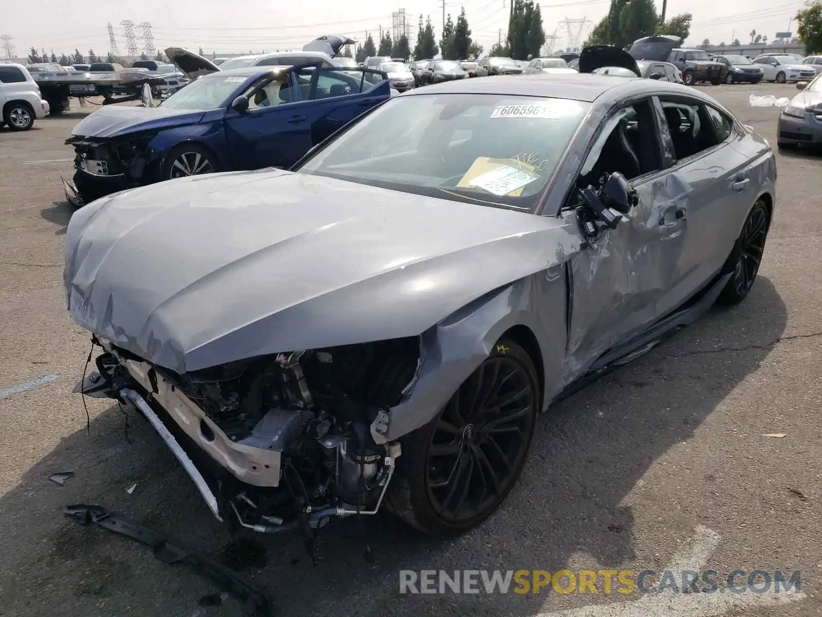 2 Photograph of a damaged car WUAAWCF52MA901087 AUDI S5/RS5 2021