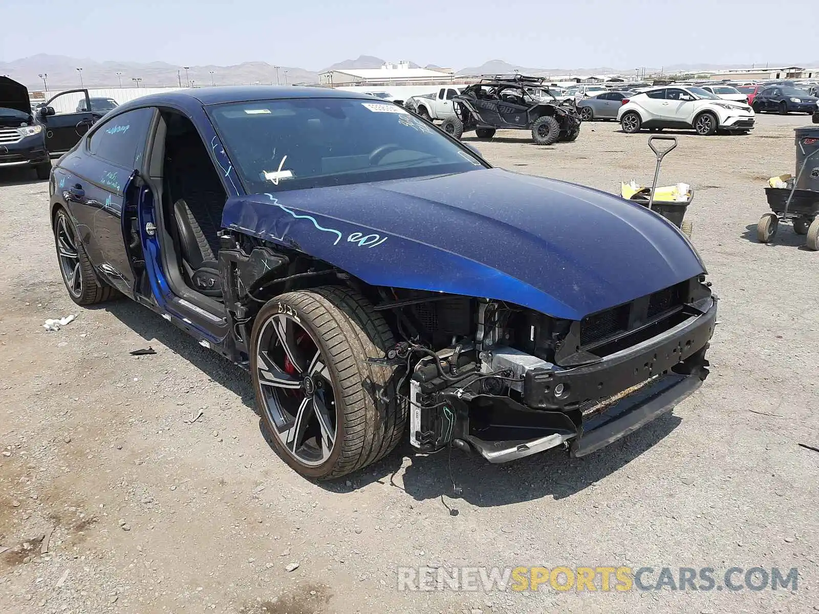 1 Photograph of a damaged car WUAAWCF54MA902807 AUDI S5/RS5 2021