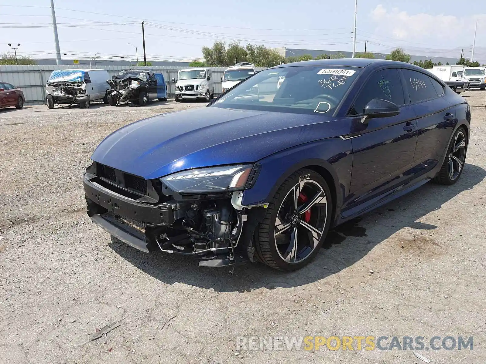 2 Photograph of a damaged car WUAAWCF54MA902807 AUDI S5/RS5 2021