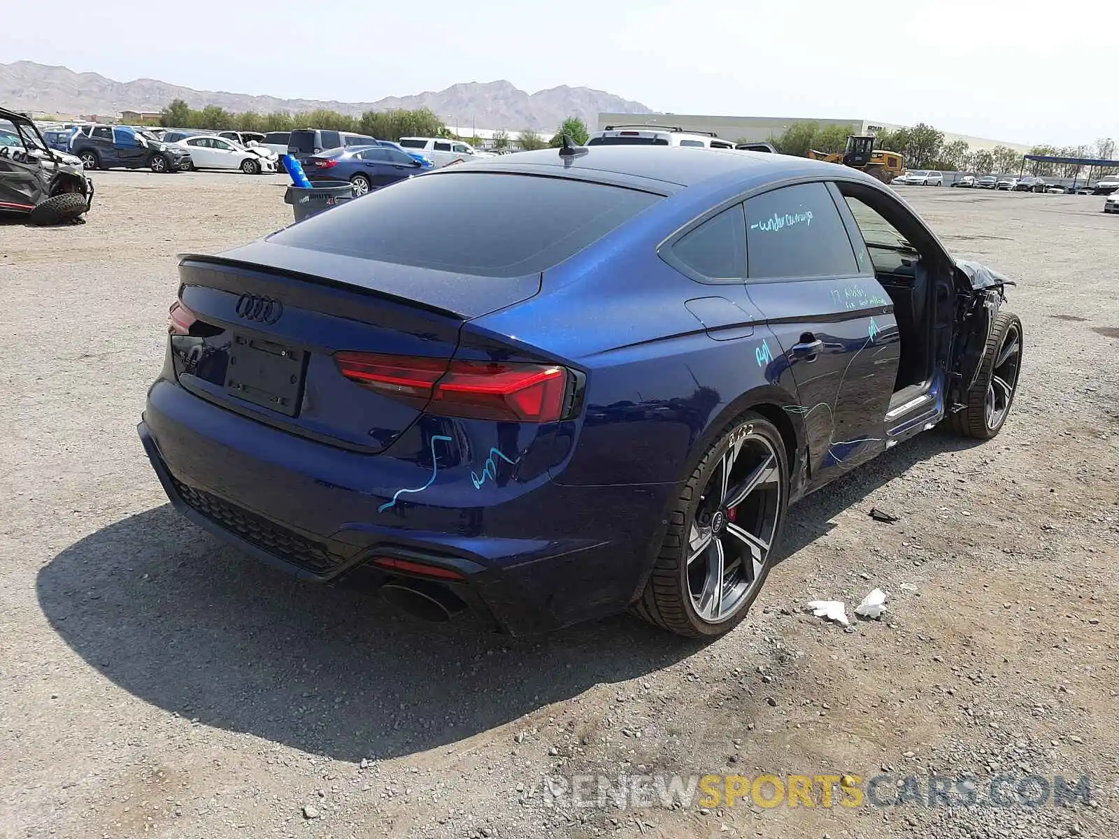 4 Photograph of a damaged car WUAAWCF54MA902807 AUDI S5/RS5 2021