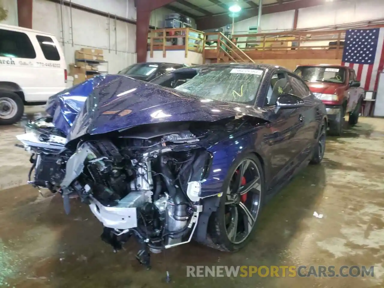 2 Photograph of a damaged car WUAAWCF57MA902848 AUDI S5/RS5 2021