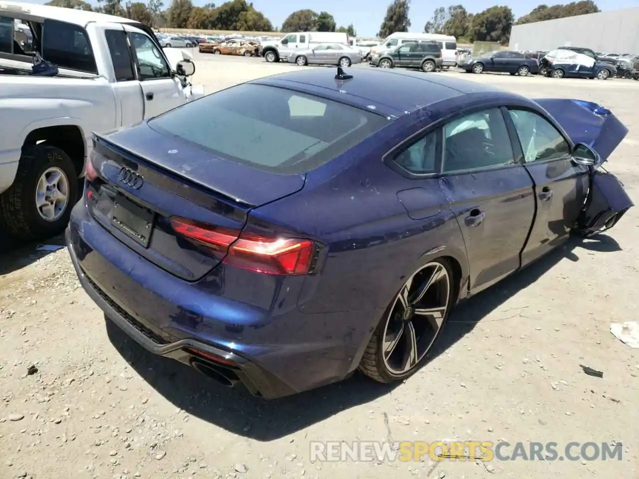 4 Photograph of a damaged car WUAAWCF57MA904163 AUDI S5/RS5 2021