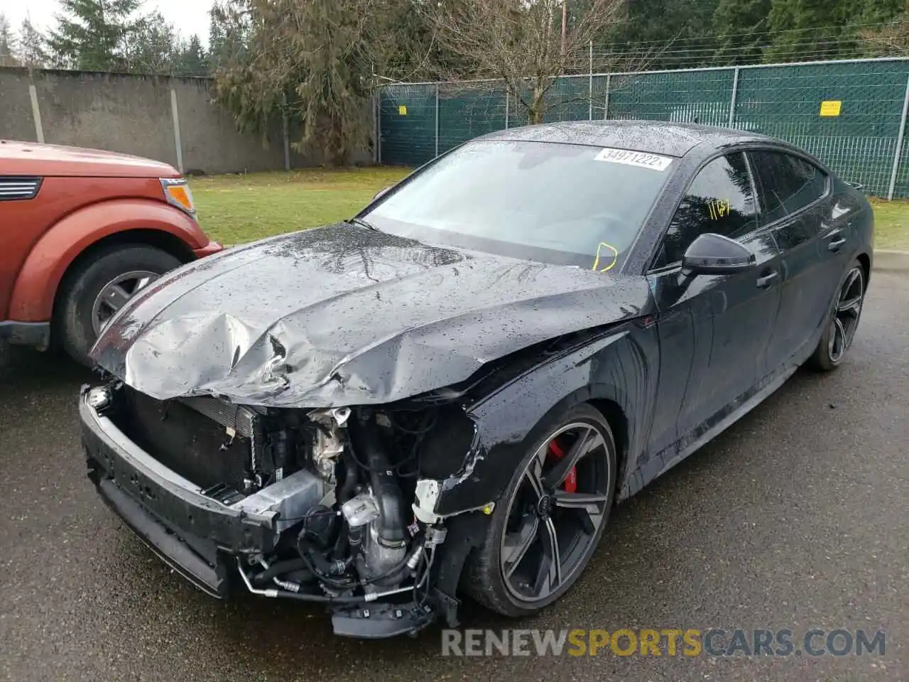 2 Photograph of a damaged car WUAAWCF59MA902236 AUDI S5/RS5 2021