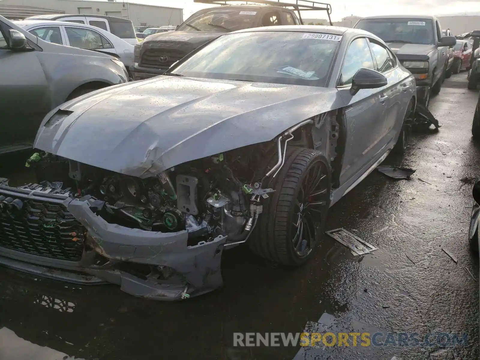 2 Photograph of a damaged car WUAAWCF5XMA900737 AUDI S5/RS5 2021