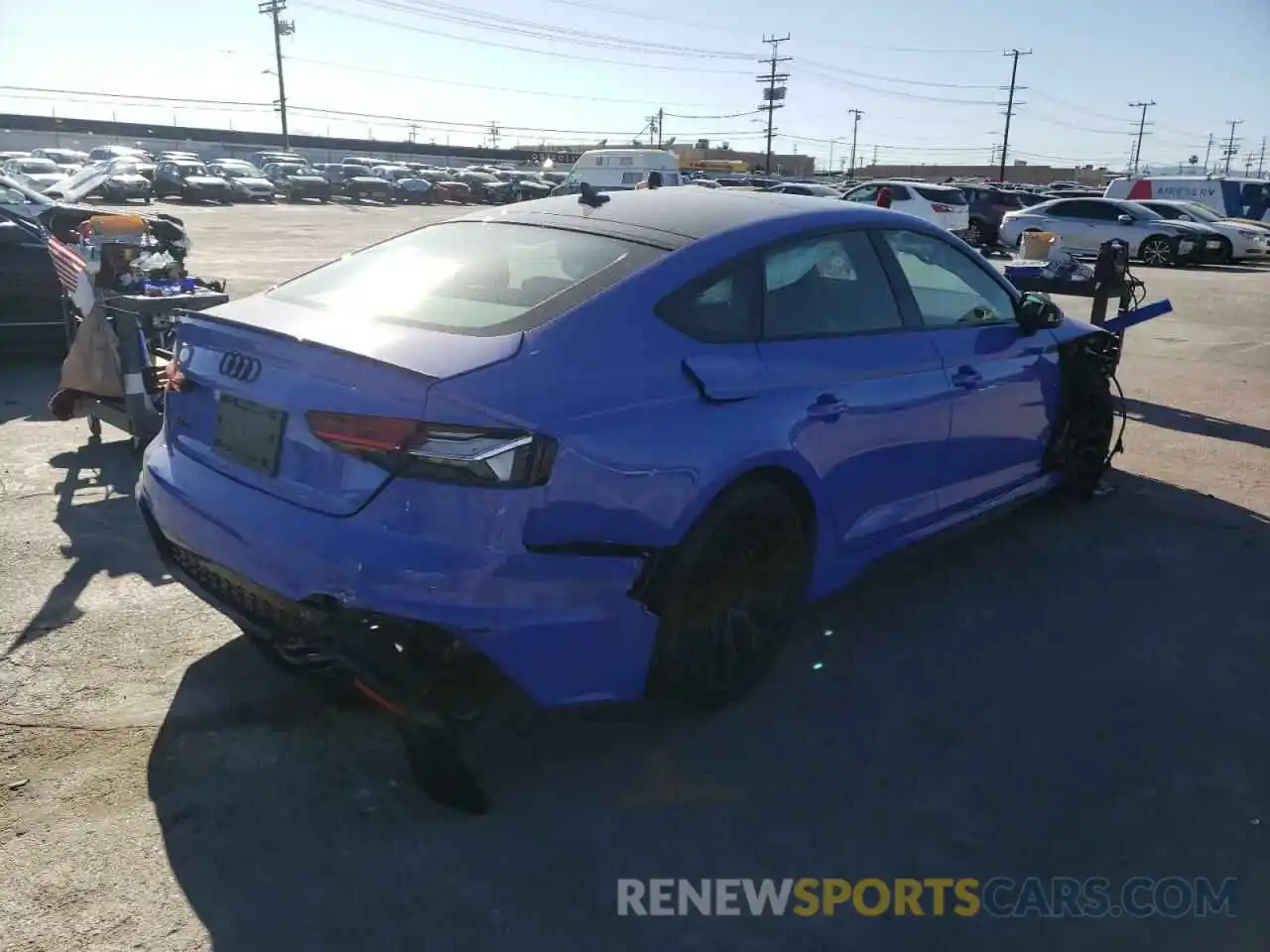 4 Photograph of a damaged car WUAAWCF5XMA902973 AUDI S5/RS5 2021