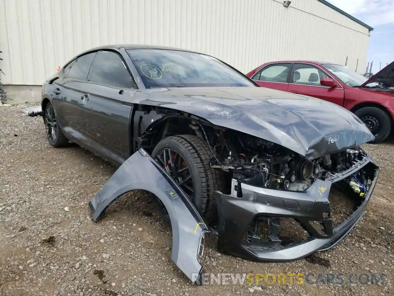 1 Photograph of a damaged car WUABWCF58MA903172 AUDI S5/RS5 2021