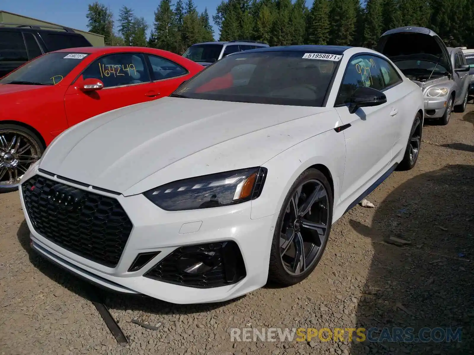 2 Photograph of a damaged car WUANWAF51MA902737 AUDI S5/RS5 2021