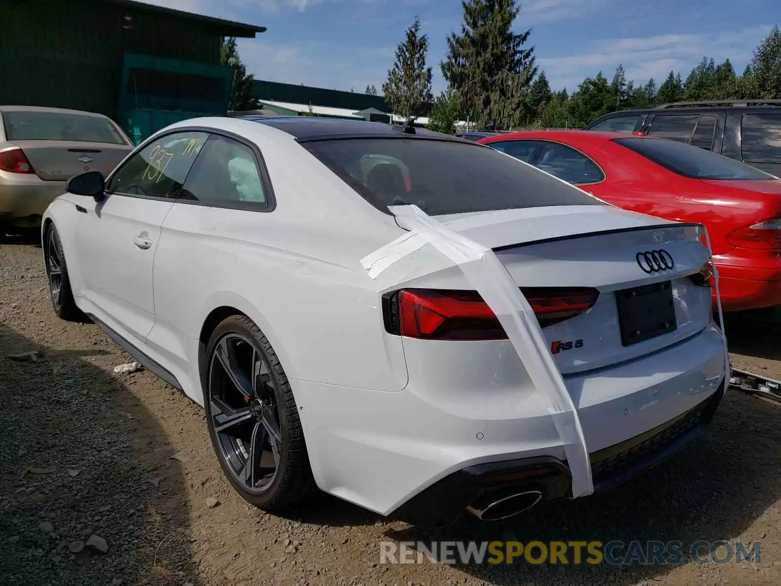 3 Photograph of a damaged car WUANWAF51MA902737 AUDI S5/RS5 2021