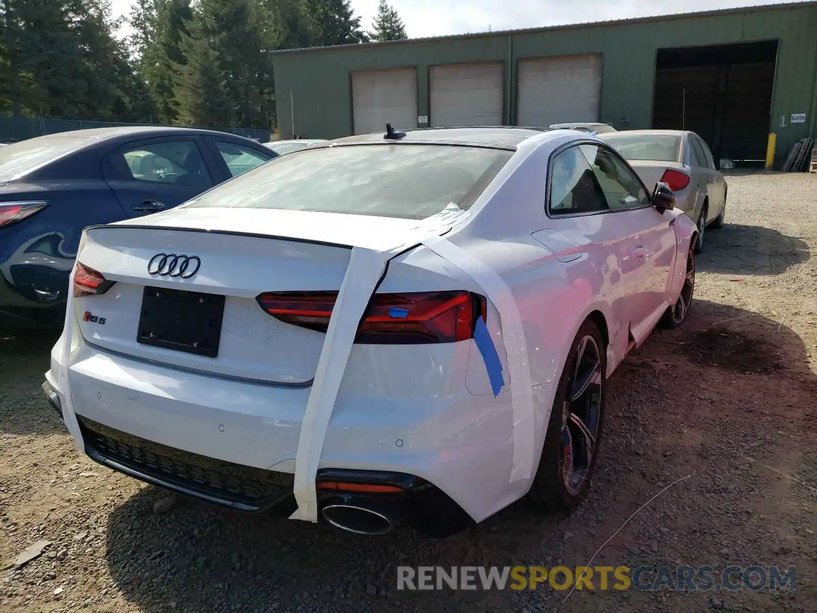 4 Photograph of a damaged car WUANWAF51MA902737 AUDI S5/RS5 2021