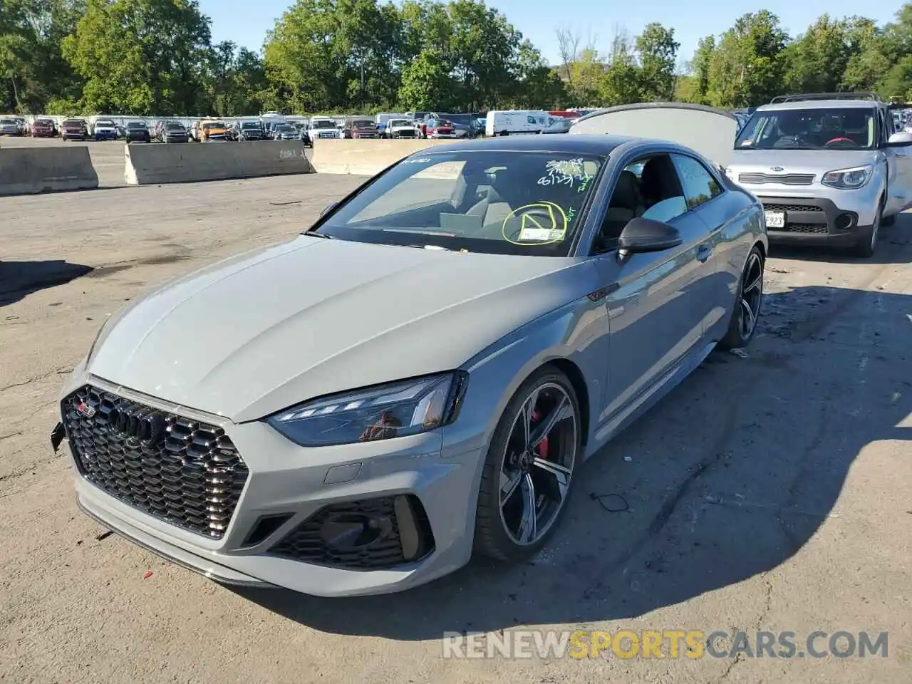 2 Photograph of a damaged car WUANWAF52MA904982 AUDI S5/RS5 2021