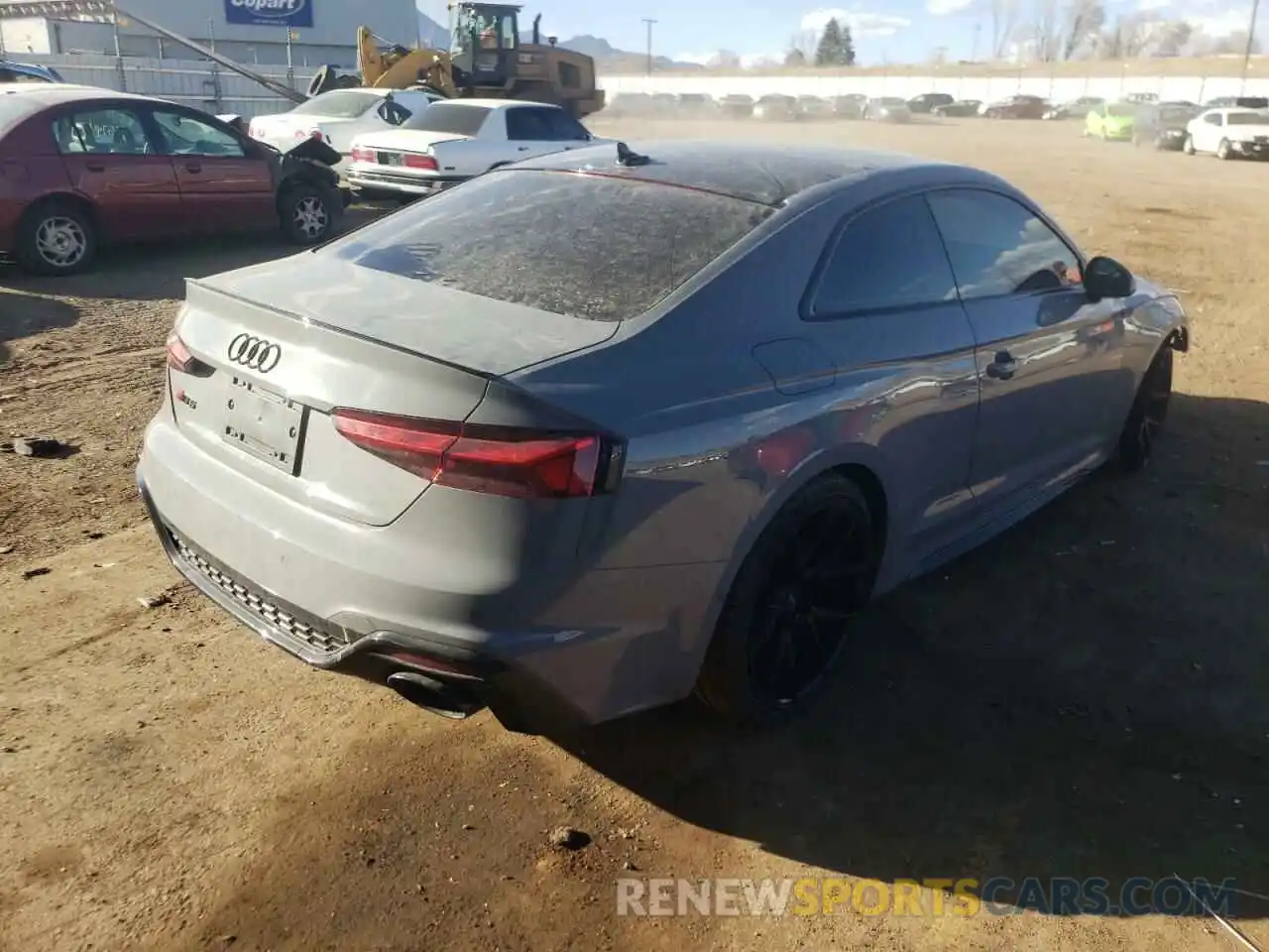 4 Photograph of a damaged car WUANWAF58MA902993 AUDI S5/RS5 2021