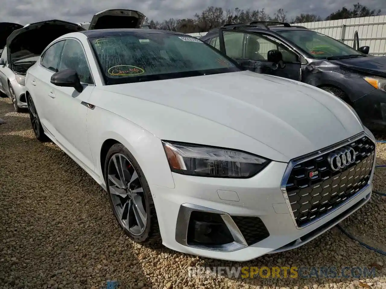 1 Photograph of a damaged car WAUB4CF50NA008468 AUDI S5/RS5 2022