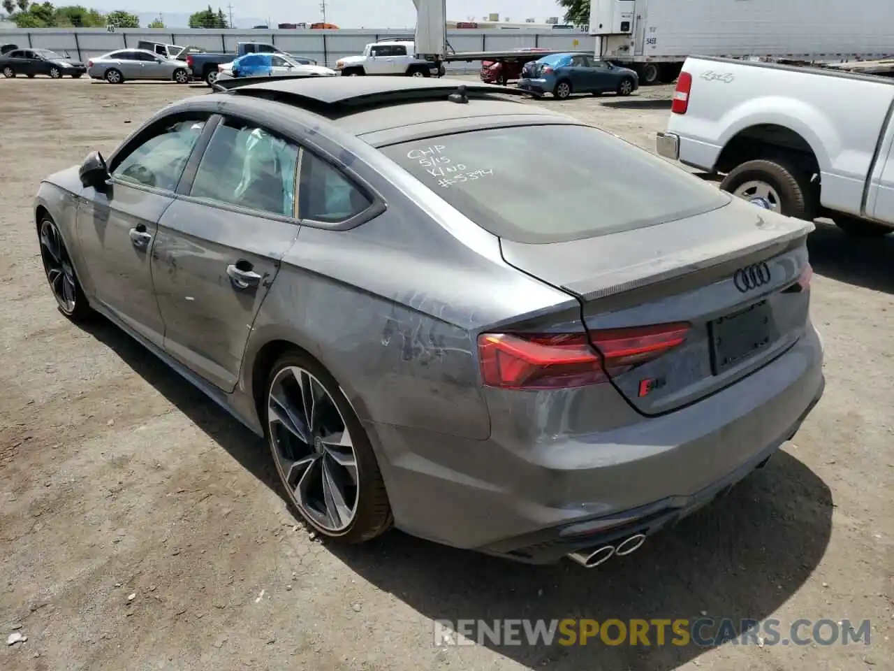 3 Photograph of a damaged car WAUB4DF58NA025394 AUDI S5/RS5 2022