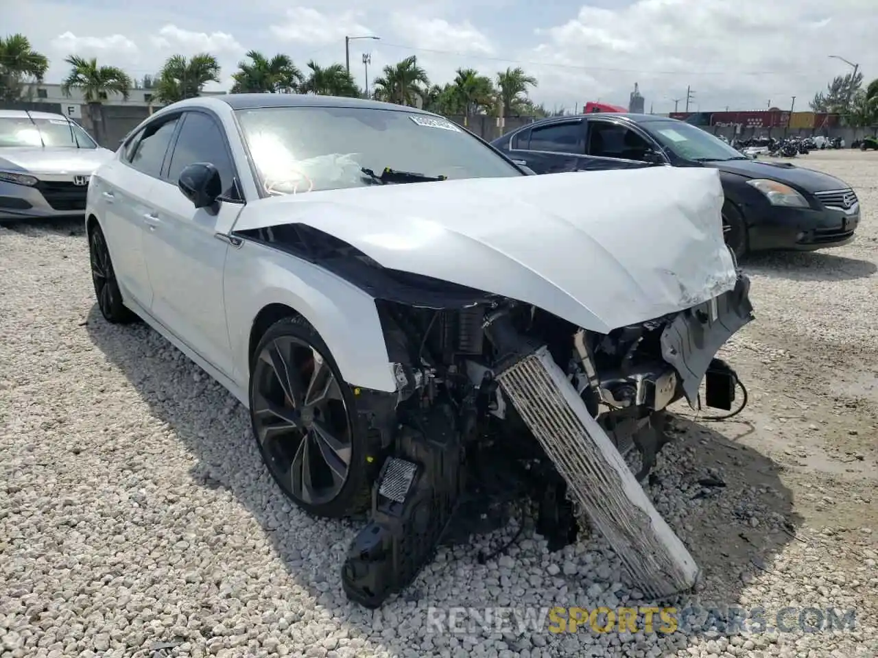 1 Photograph of a damaged car WAUC4CF57NA008701 AUDI S5/RS5 2022