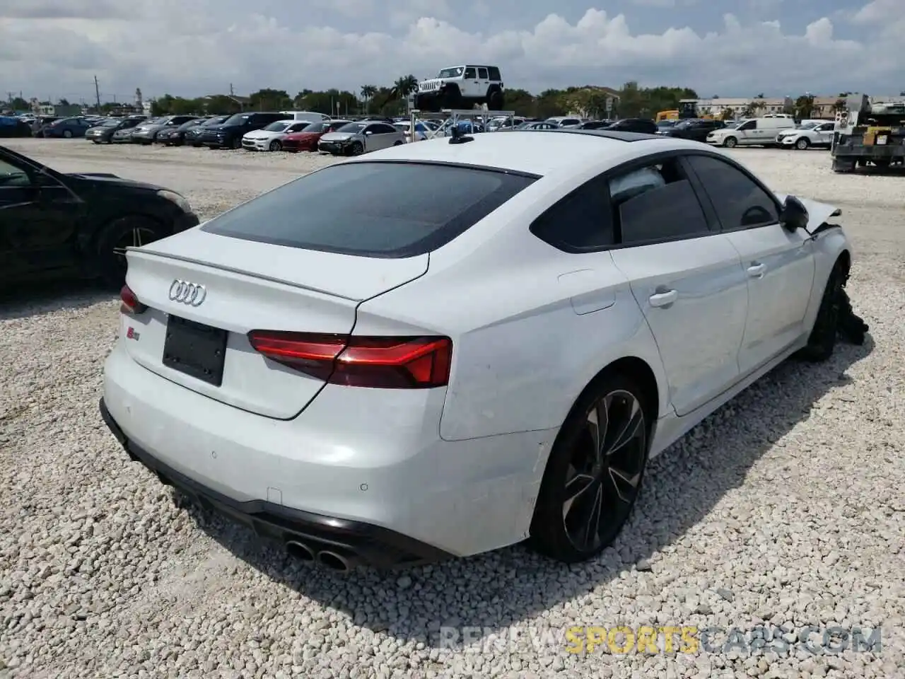 4 Photograph of a damaged car WAUC4CF57NA008701 AUDI S5/RS5 2022